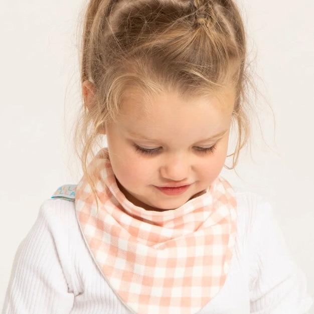 "All4Ella" - Reversible Bandana Bibs