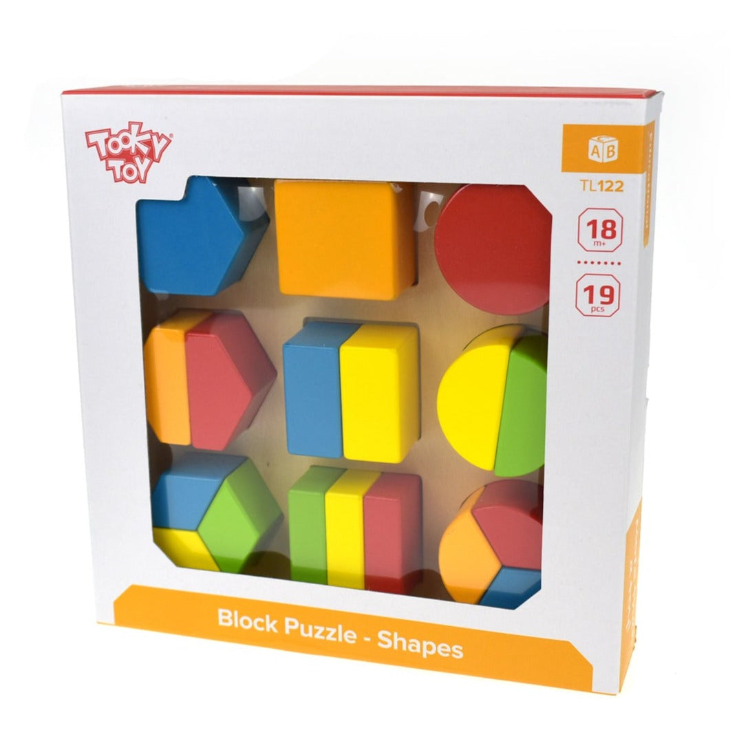 "Tooky Toys" - Block Puzzle - Shapes