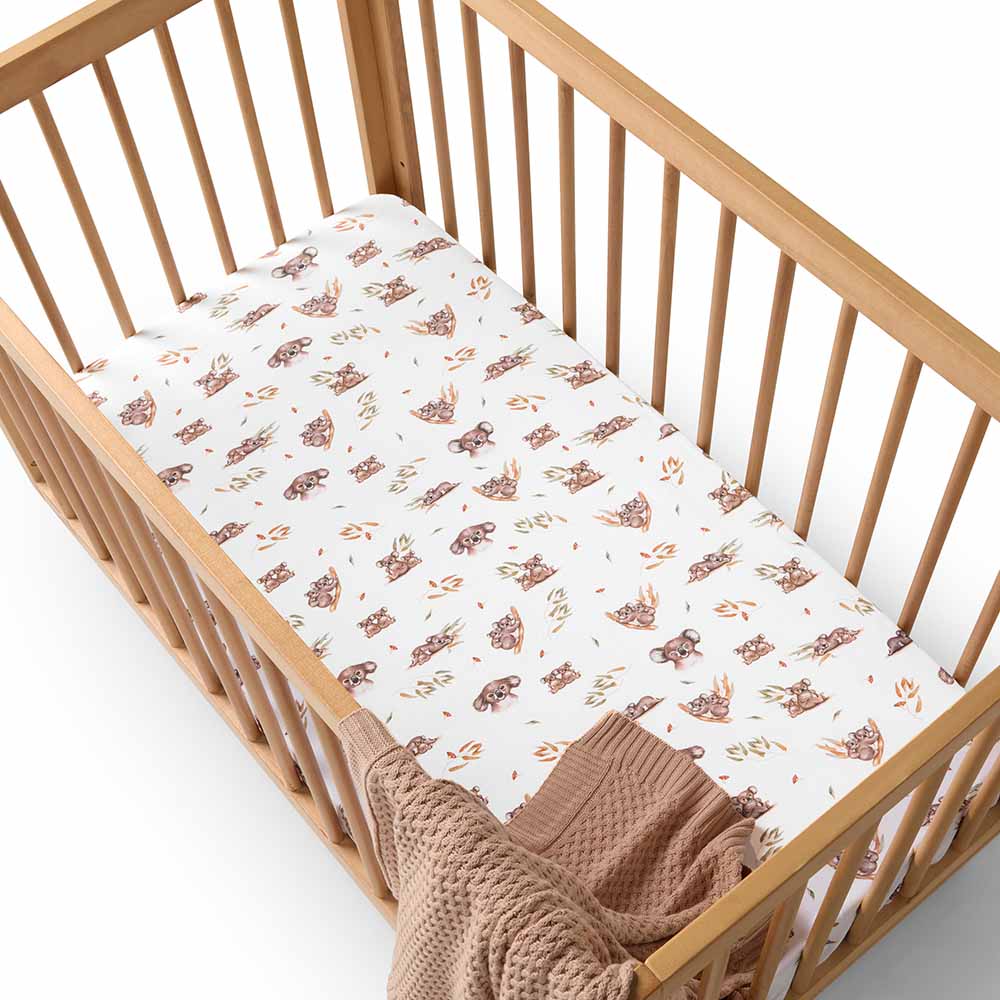 "Snuggle Hunny" - Fitted Cot Sheets