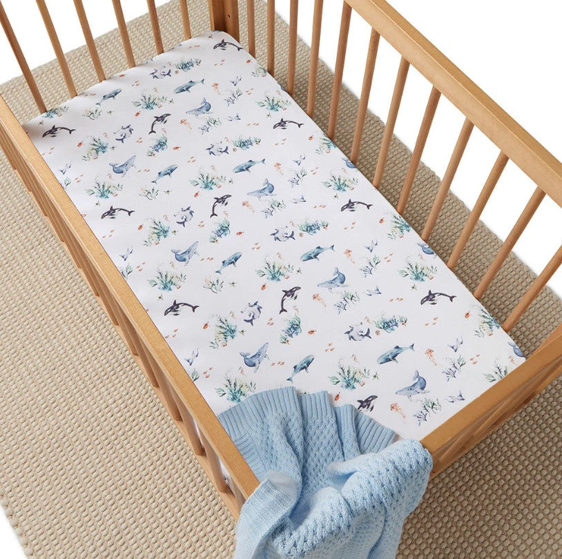 "Snuggle Hunny" - Fitted Cot Sheets