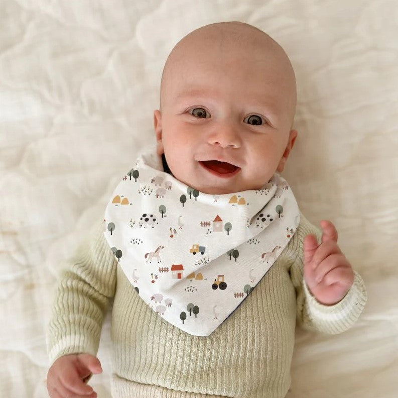 "All4Ella" - Reversible Bandana Bibs