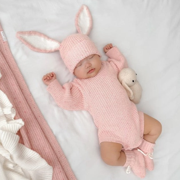 "Easter 2025" - Ziggy Lou - Beanie (Ears) - Berry Fleck