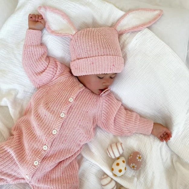 "Easter 2025" - Ziggy Lou - Beanie (Ears) - Berry Fleck