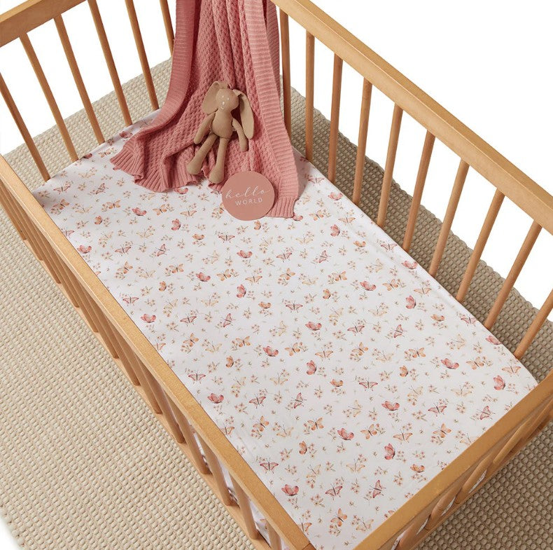 "Snuggle Hunny" - Fitted Cot Sheets