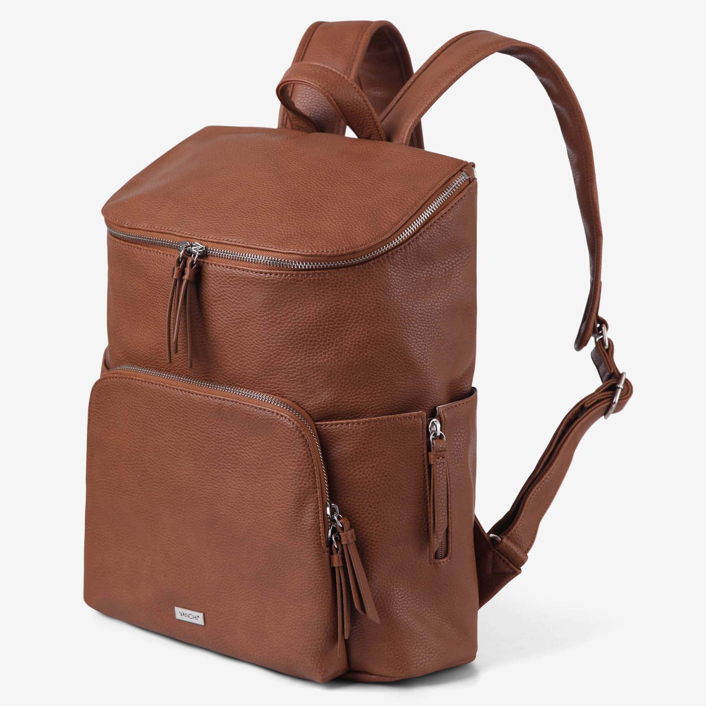 "VANCHI" - The Frankie Everyday Backpack - Tan