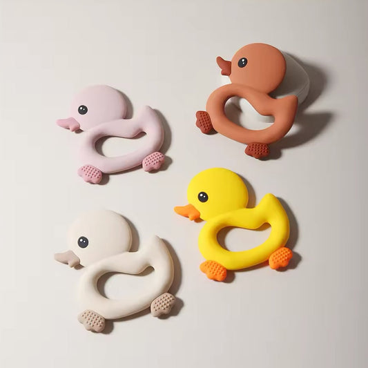 "Silicone Duck Teethers"