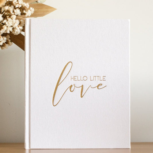 "Blossom & Pear" - 'Hello Little Love' Baby Journal