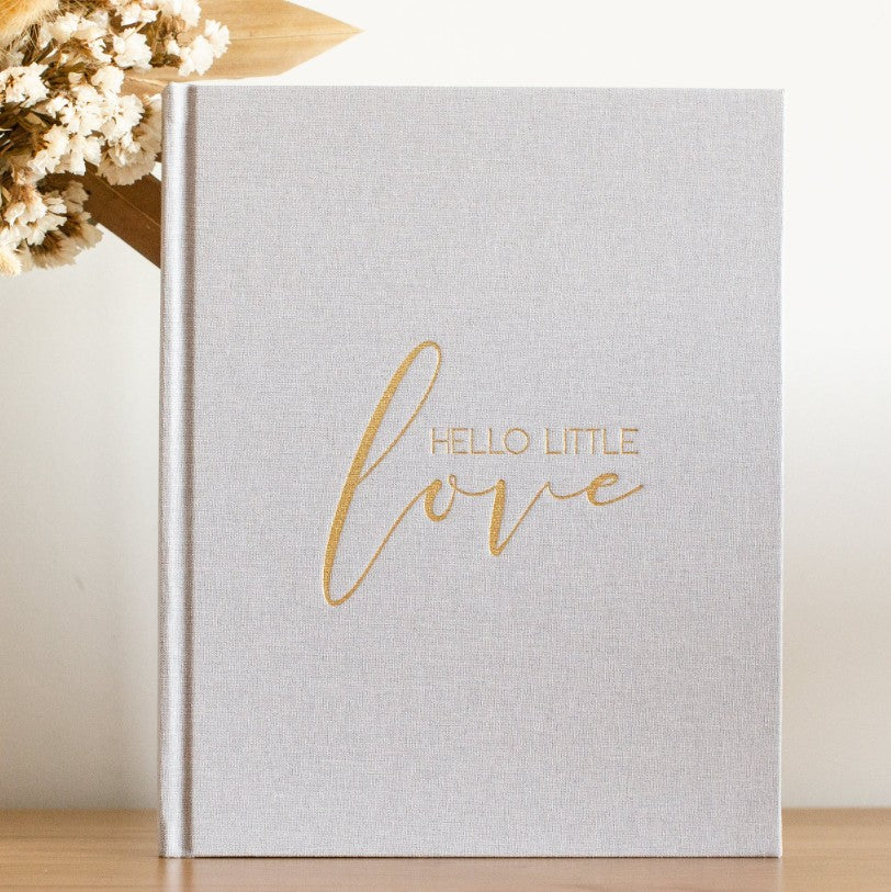 "Blossom & Pear" - 'Hello Little Love' Baby Journal