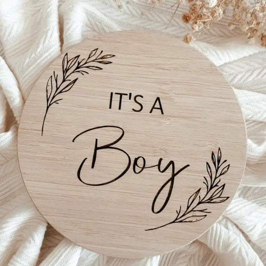 "Penny & Co" - It's a Boy Plaque