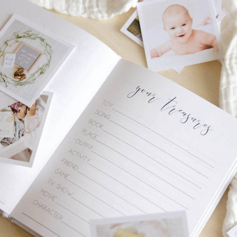 "Blossom & Pear" - 'Hello Little Love' Baby Journal