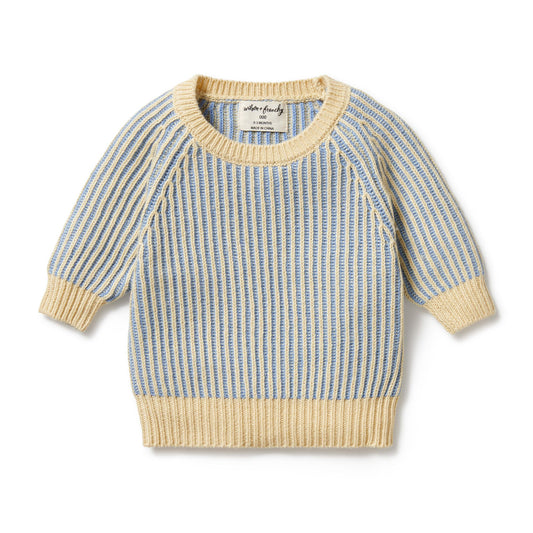 "Wilson & Frenchy" - Knitted Ribbed Jumper - Dew