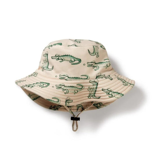 "Wilson & Frenchy" - Swim Hat - Little Croc