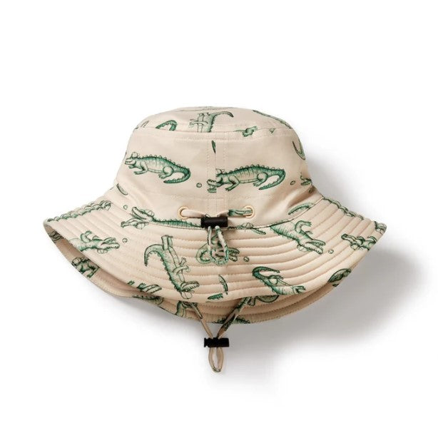 "Wilson & Frenchy" - Swim Hat - Little Croc