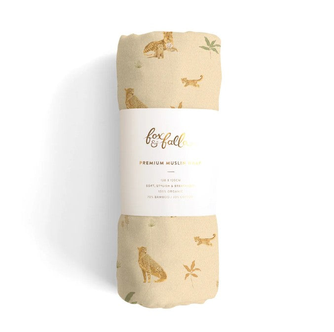 "Fox & Fallow" - Organic Muslin Swaddles