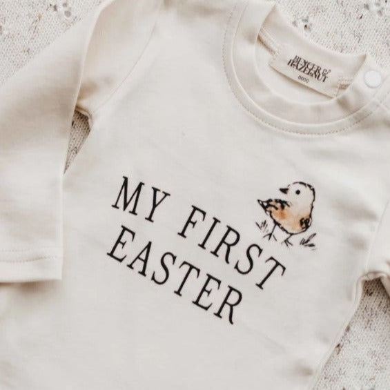 "Easter 2025" - B&H L/S Bodysuit - My First Easter (Chick)