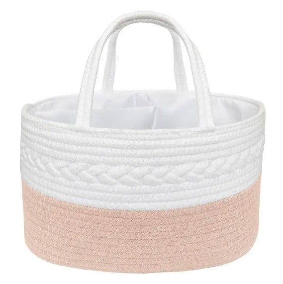 "The Living Textiles Company" - Cotton Rope Nappy Caddy