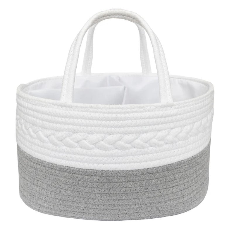 "The Living Textiles Company" - Cotton Rope Nappy Caddy