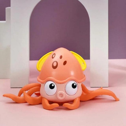 "Wonder Tribe Toys" - Olli Octopus Pull Along/Wind Up Toy