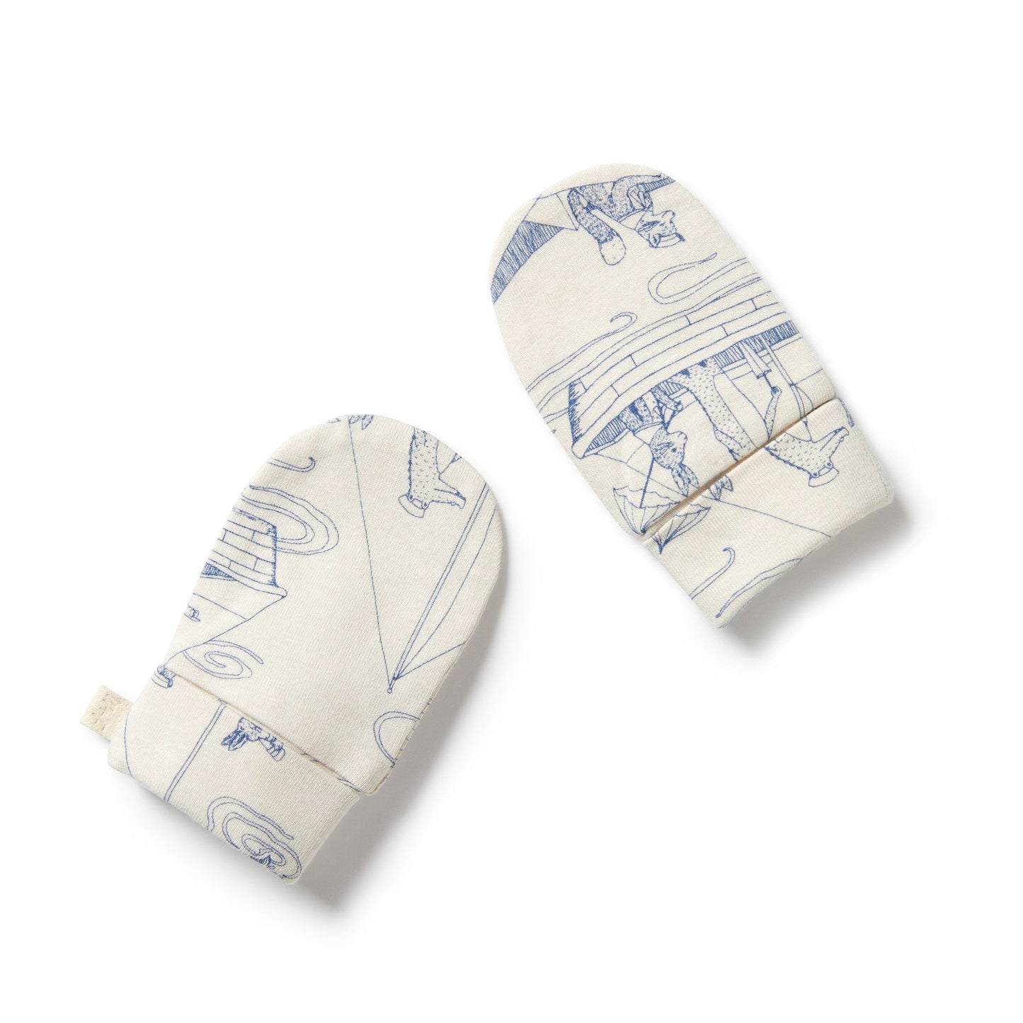 "Wilson & Frenchy" - Organic Mittens - Sail Away