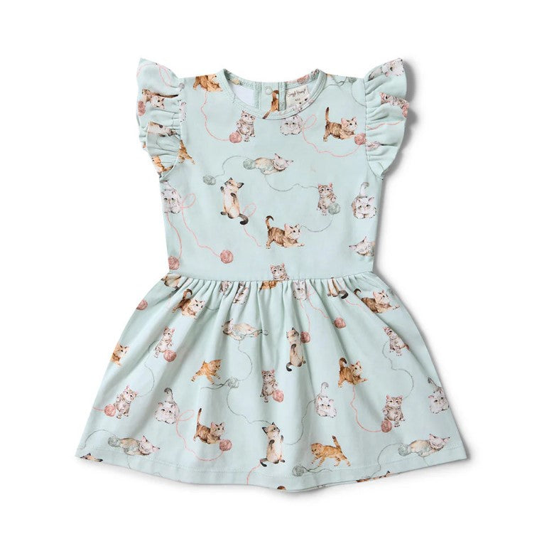 "Snuggle Hunny" - Dress - Kittens