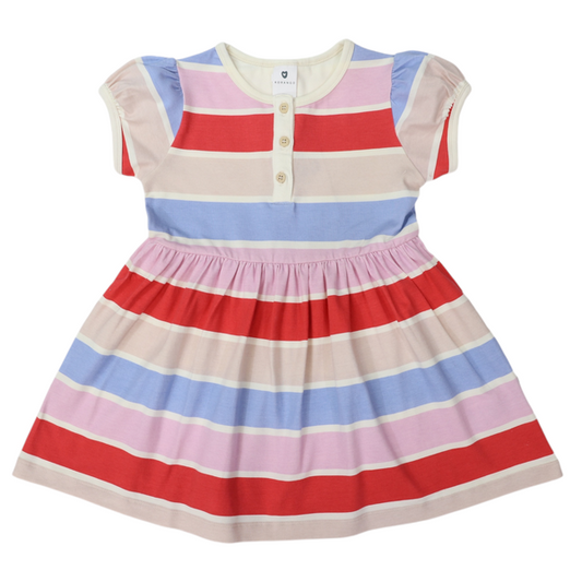 "Korango" - Stripe Cotton Dress