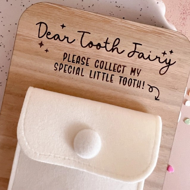 "Little Rabbit Lane" - Tooth Fairy Pouch