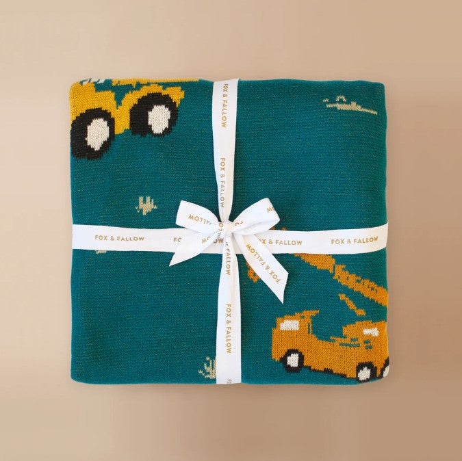 "Fox & Fallow" - Blanket - Trucks