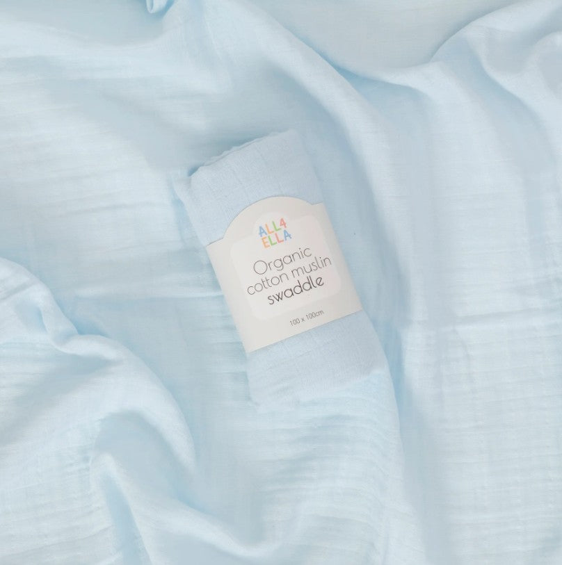 "All4Ella" - Organic Cotton Muslin Wraps