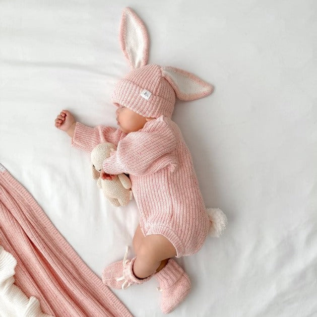 "Easter 2025" - Ziggy Lou - Bubble Romper - Berry Fleck