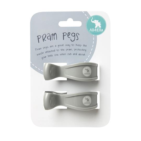 "All4Ella" - Pram Pegs - 2 Pack