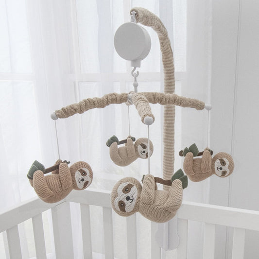 "The Living Textiles Company" - Musical Mobile Set - Sloth