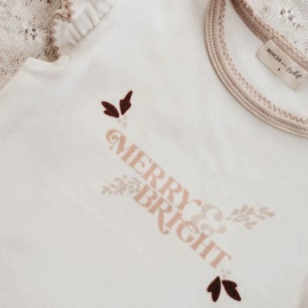 "Christmas" - Bencer & Hazelnut Merry & Bright Bodysuit