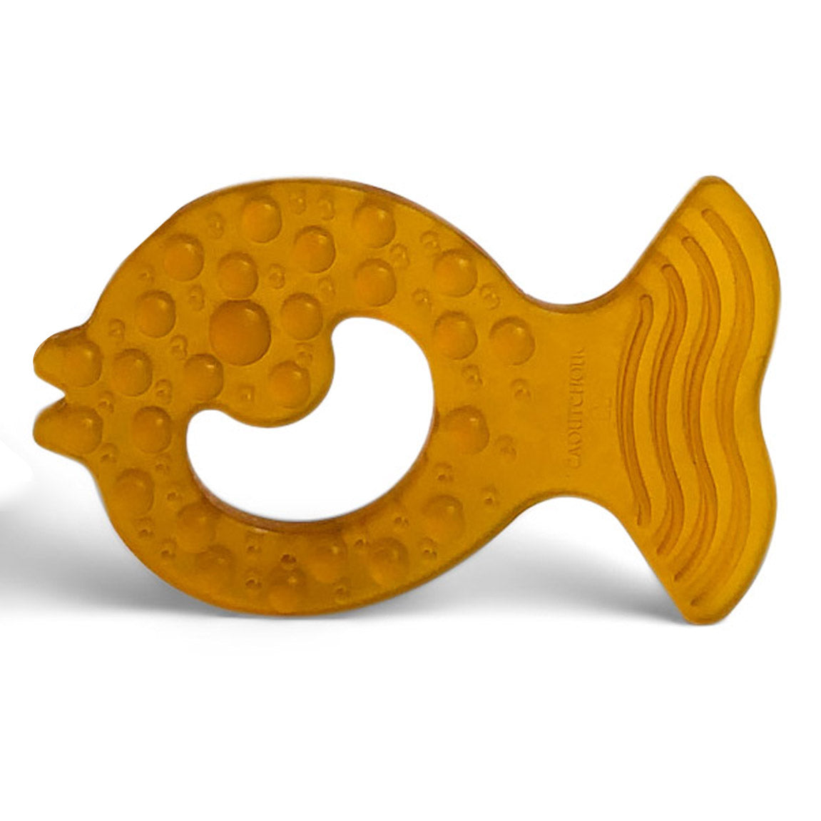 "Natural Rubber Teether" - Fish