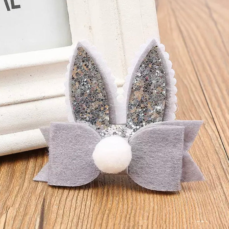 "Easter 2025" - Bunny Ear Hair Clip